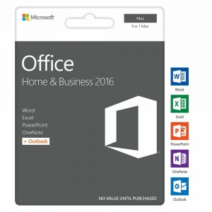 Office 2016 Home & Business 1PC License for Mac