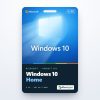 Windows 10 Home product key card for 1 PC with the Windows 10 logo