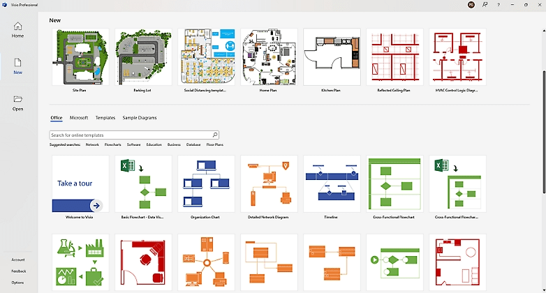 Microsoft Visio 2021 Professional - Interface Example 2