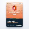 Office 2021 Home & Business product key card for 1 Mac with the Office logo