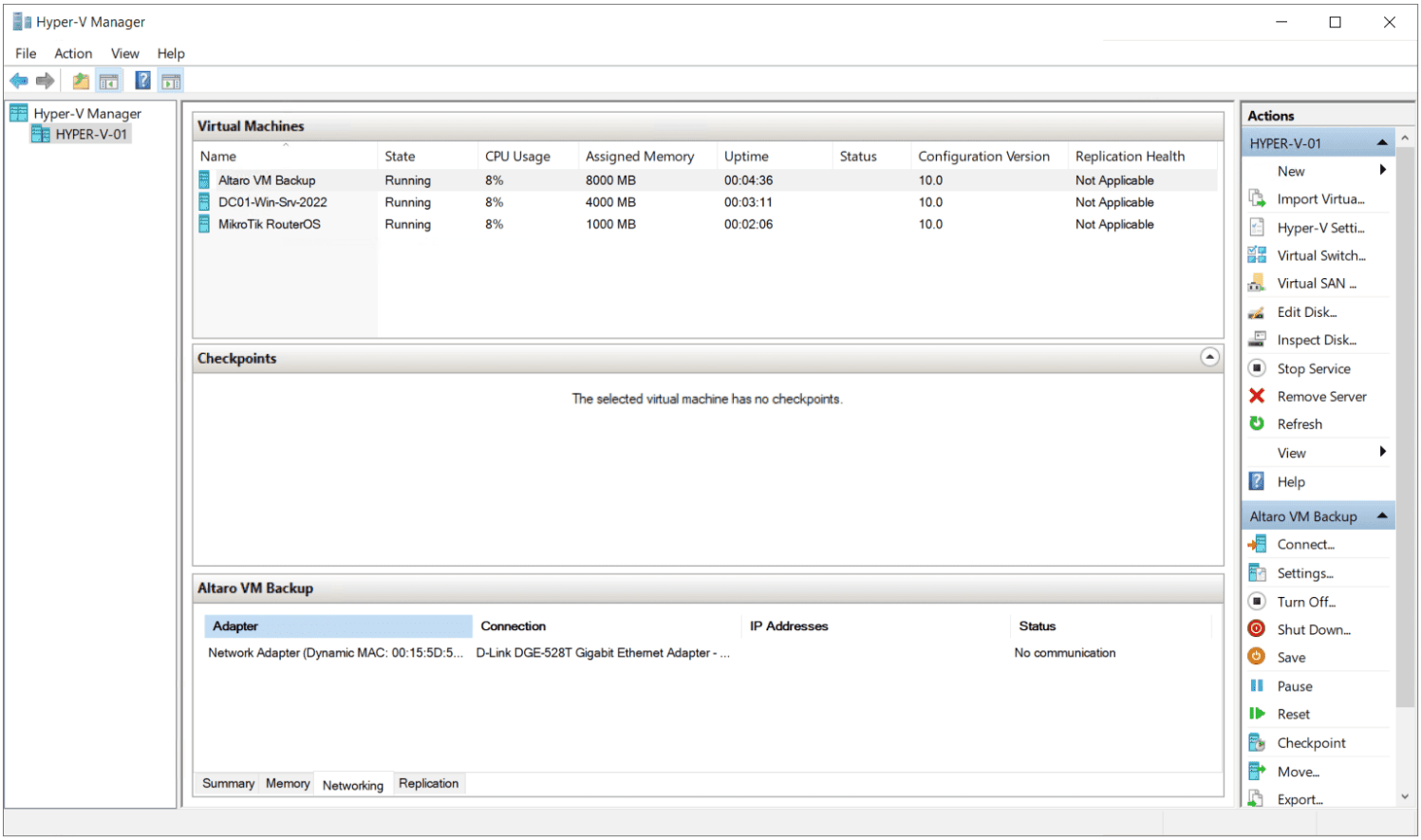 Hyper-V Configuration