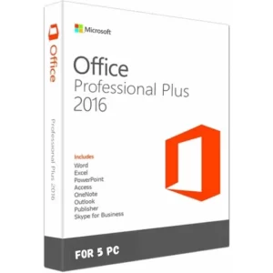 Office 2016 Professional Plus 5PC License