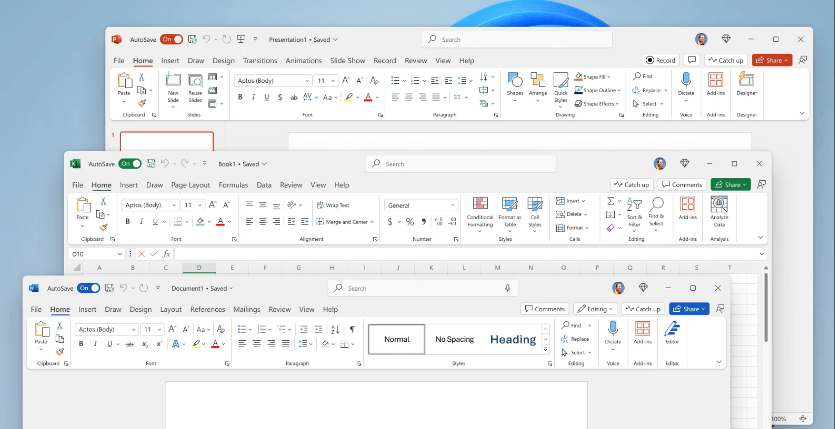 Office 2024 Professional Plus Interface
