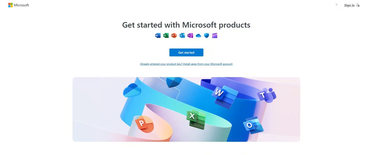 OFFICE GET STARTED