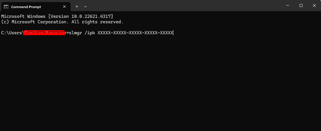 Server Activation