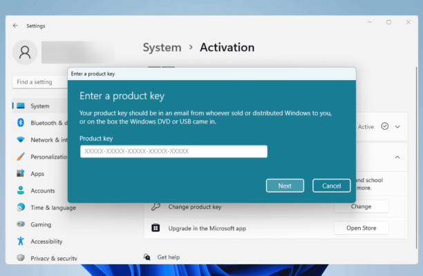 Fix Windows 11 activation errors