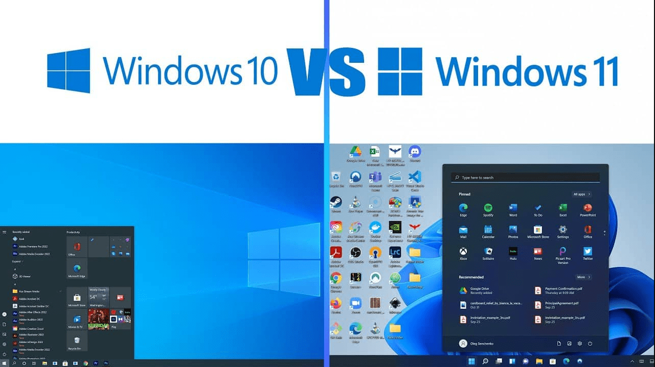 Windows 11 vs Windows 10 comparison in 2026