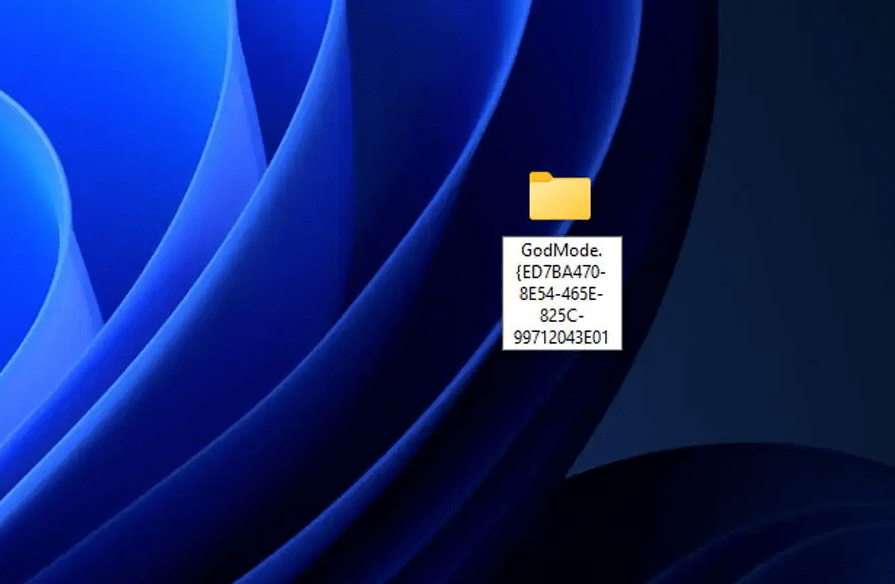 god mod folder windows 11