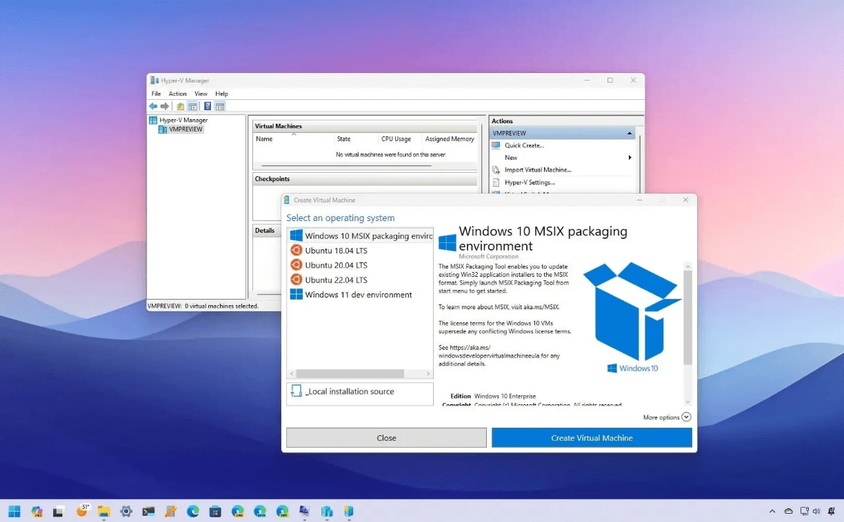hyper-v manager