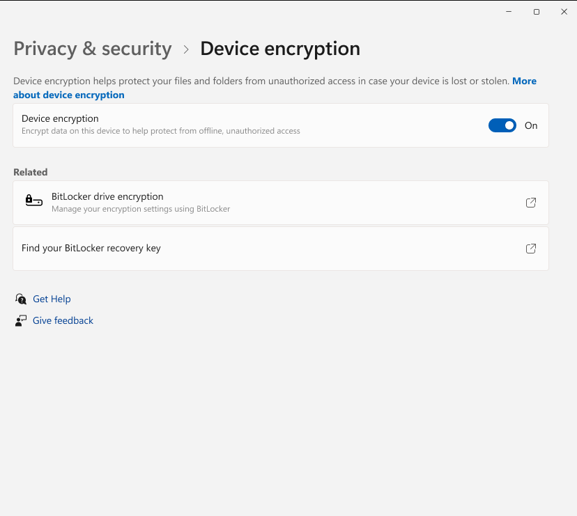 BitLocker
