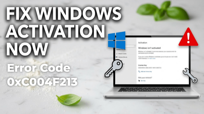 Windows 11 activation error 0xC004F213