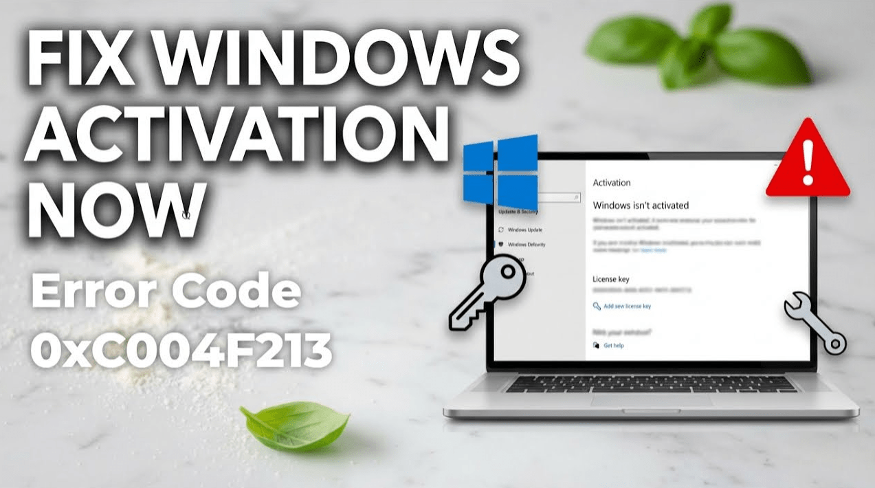 Windows 11 activation error 0xC004F213