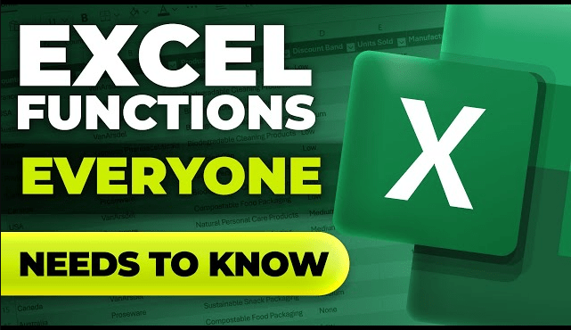 Best Excel Functions Everyone Should Know