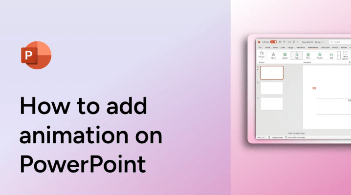 How to add animations in PowerPoint