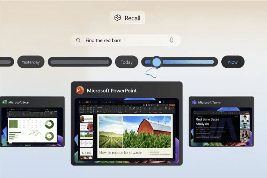 How Windows Recall works