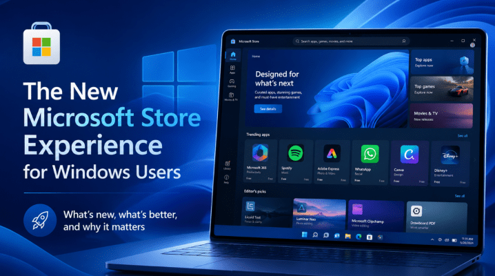 The new Microsoft Store