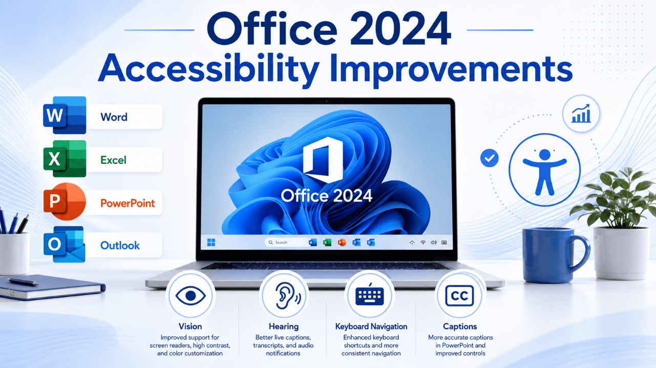Office 2024 accessibility improvements