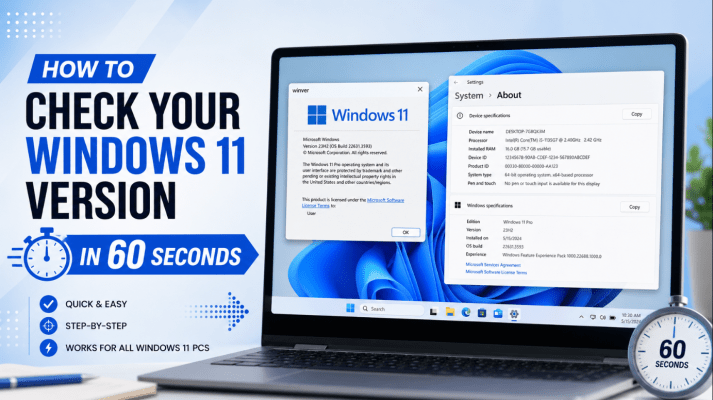 Check Your Windows 11 Version in 60 Seconds