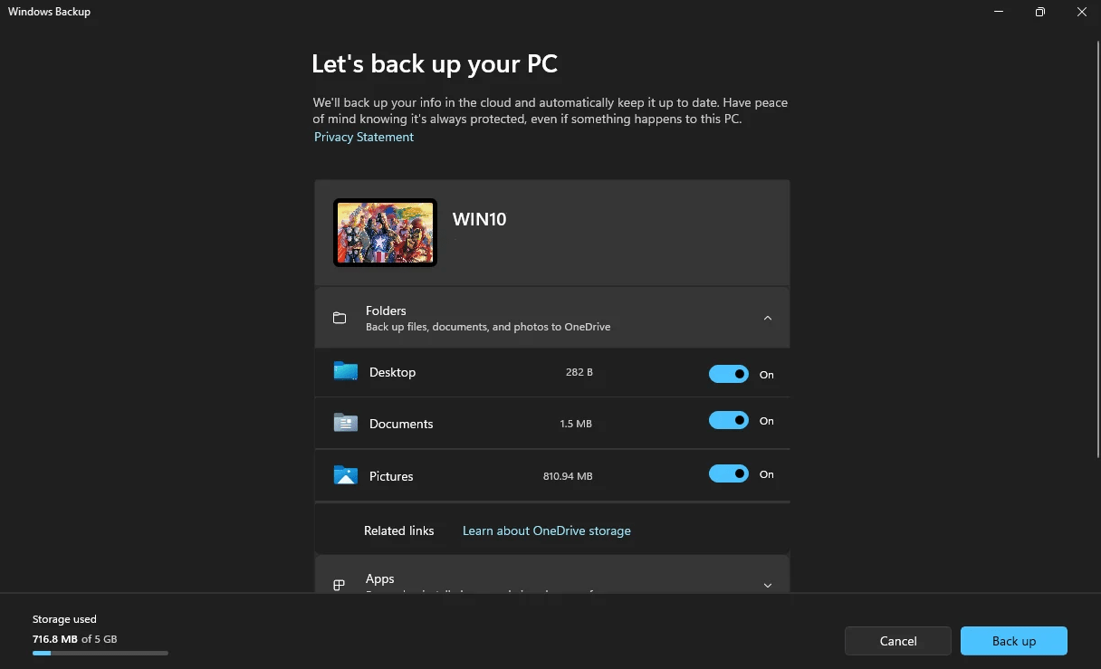 Check Your Windows Backup