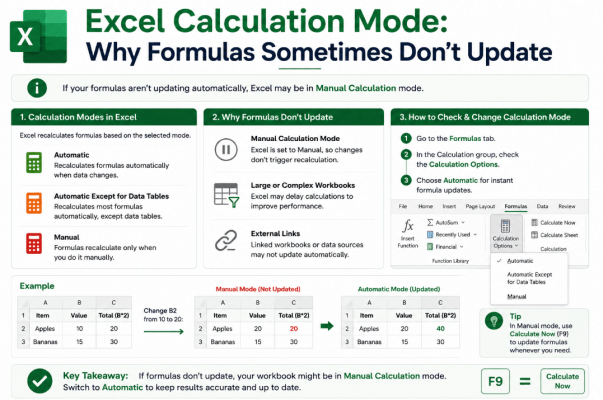 Excel Calculation Mode
