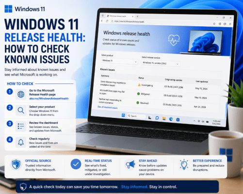Windows 11 Release Health