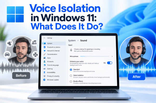 Voice Isolation in Windows 11