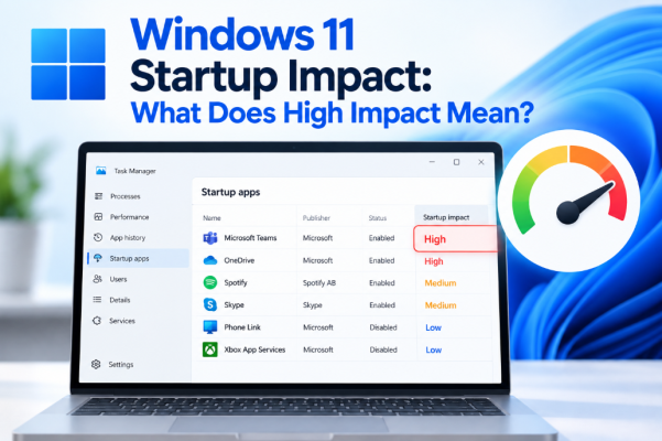 Windows 11 Startup Impact
