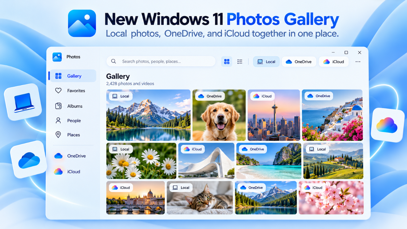 Windows 11 Photos App 2026 Editor object removal and Relight